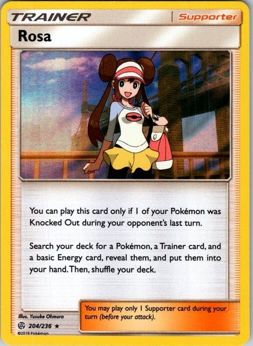 Rosa Holo Rare SM - Cosmic Eclipse 204/236 LP