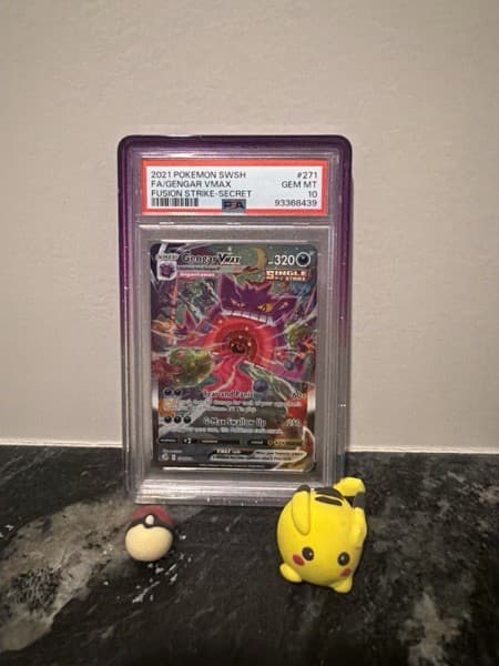 The Pokémon Company 2021 Fusion Strike Gengar VMAX 271/264 Alt Art PSA 10