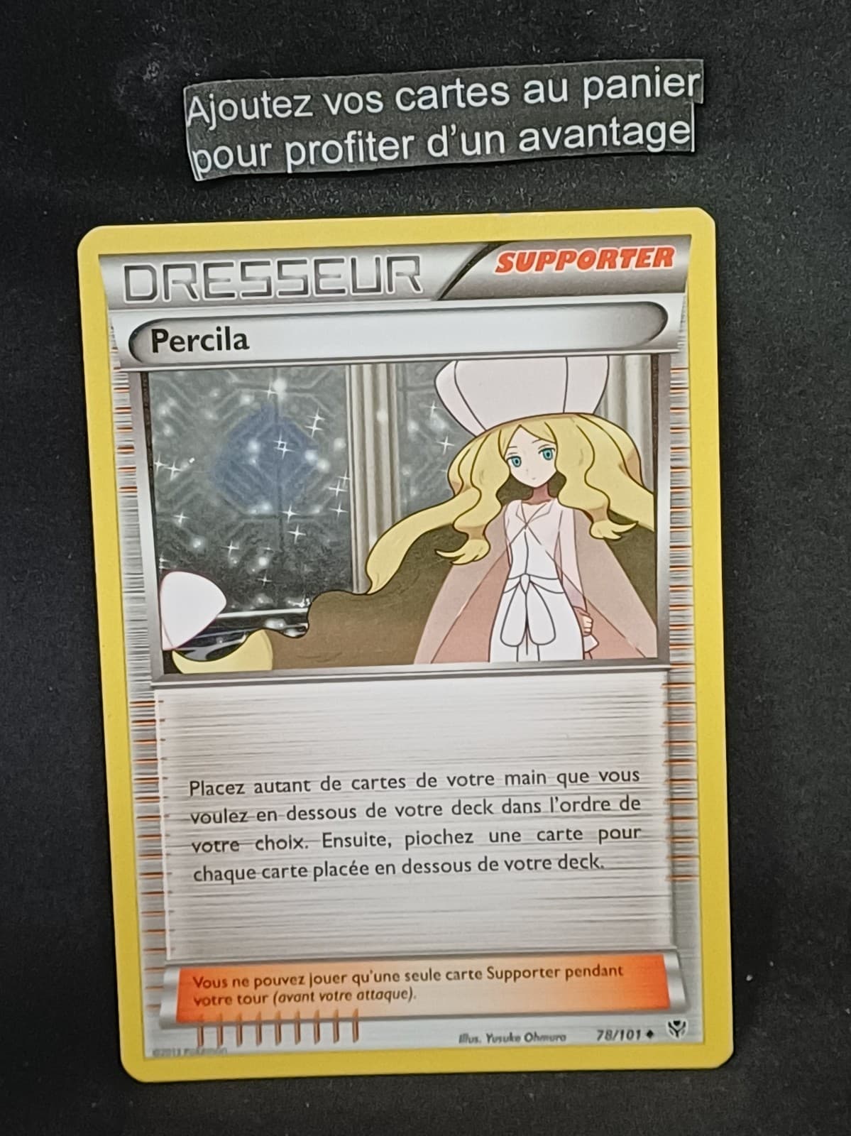 Percila - N&B:Explosion Plasma - 78/101-Carte Pokemon Française