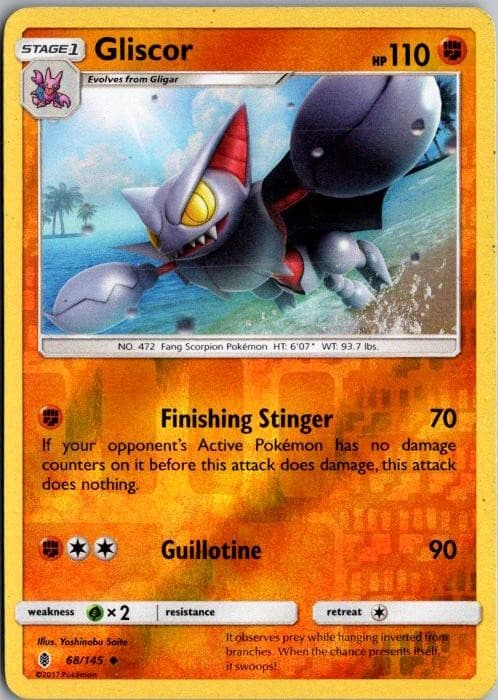 SM - Guardians Rising #68/145 Gliscor