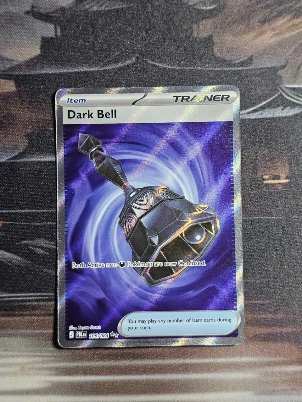Dark Bell 106/084 Ultra Rare Pitch Black Pokemon Holo Near Mint