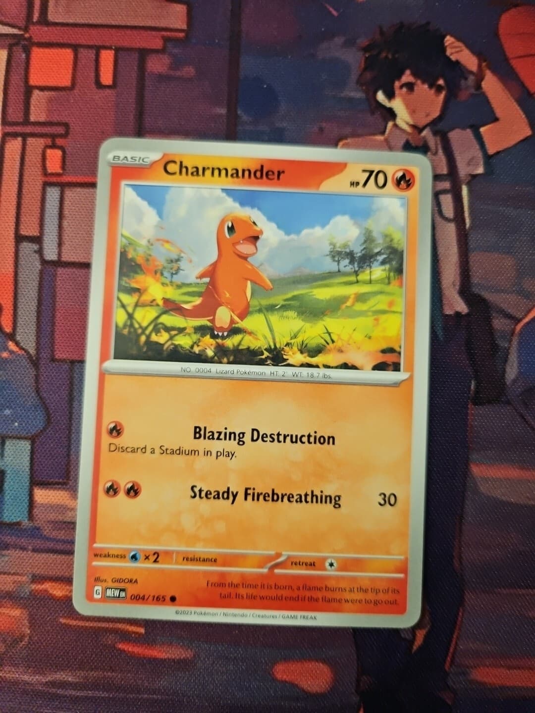 Charmander 4/165 - Pokémon 151 - NM