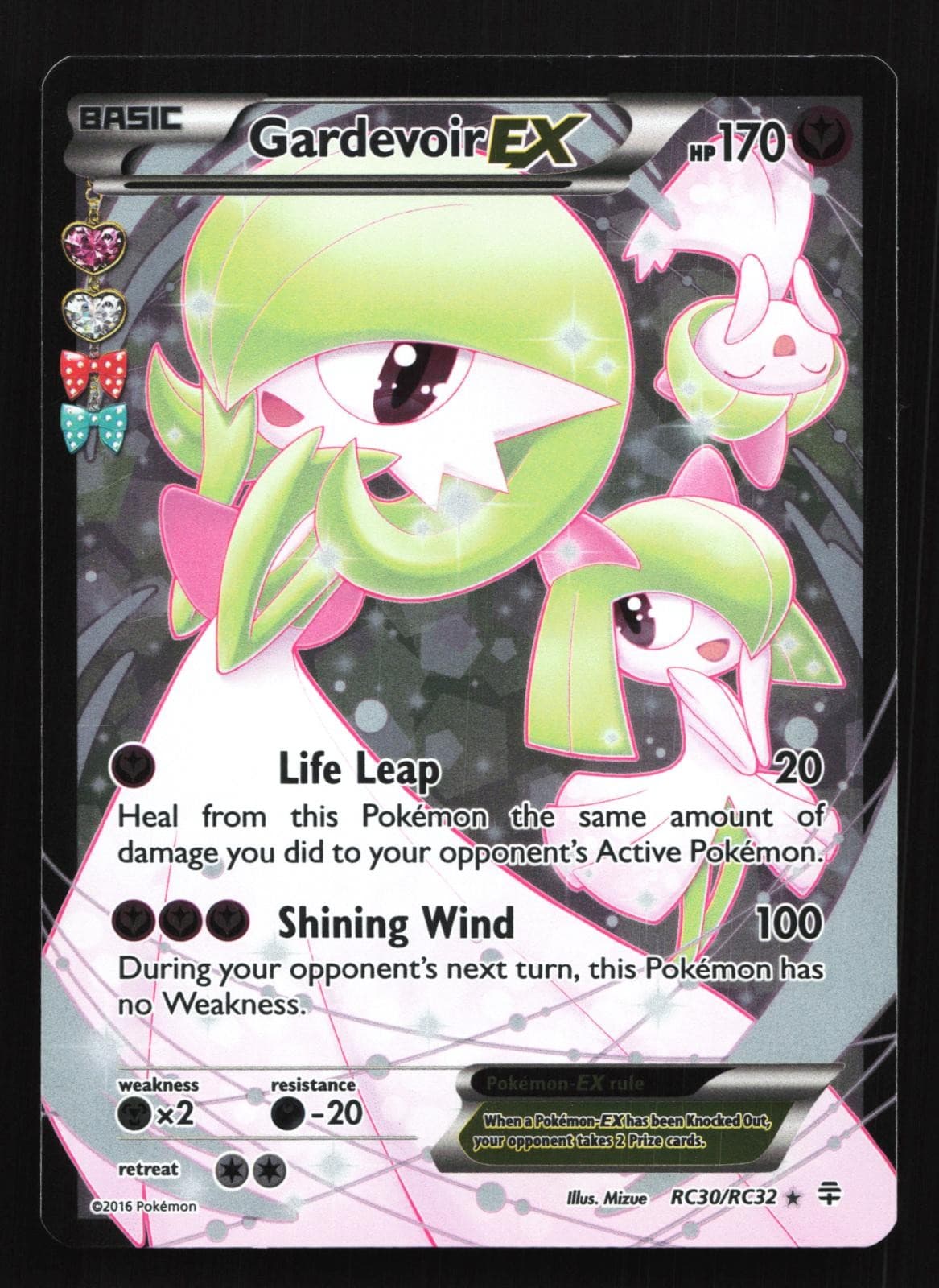 Gardevoir EX RC30/RC32 Generations Ultra Rare Holo Pokemon Card