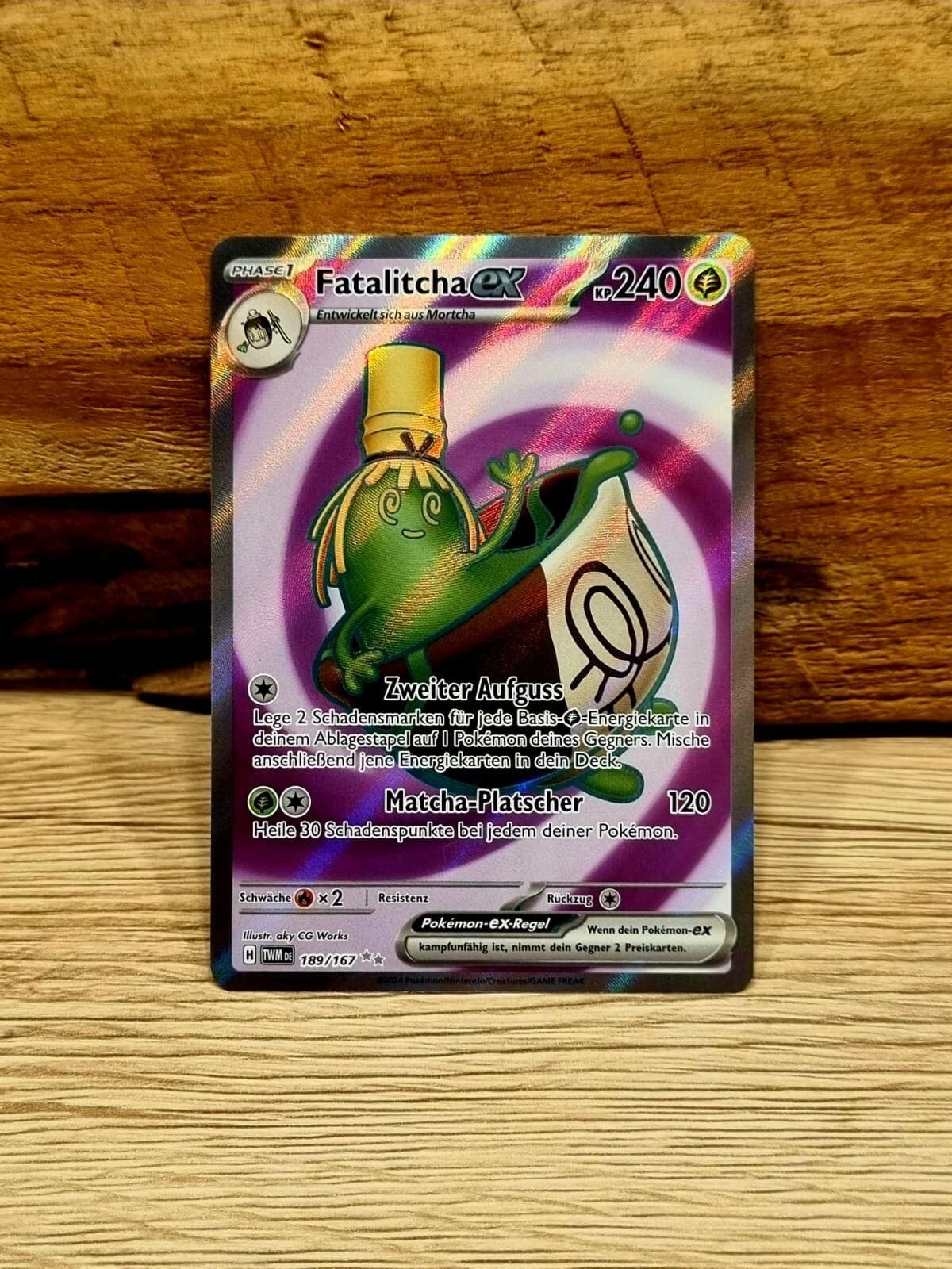 Pokemon - Fatalitcha Ex - 189/167 Maskerade im Zwielicht - Deutsch