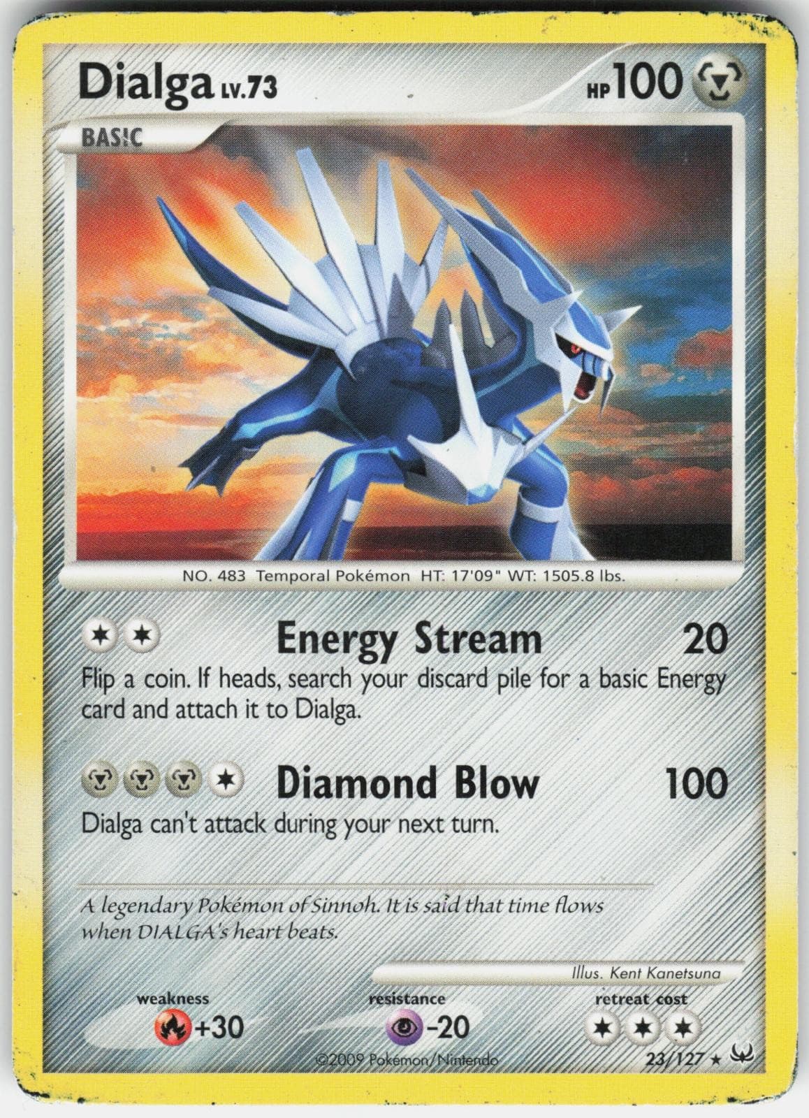 DIALGA 23/127 PLATINUM HP / B9-37