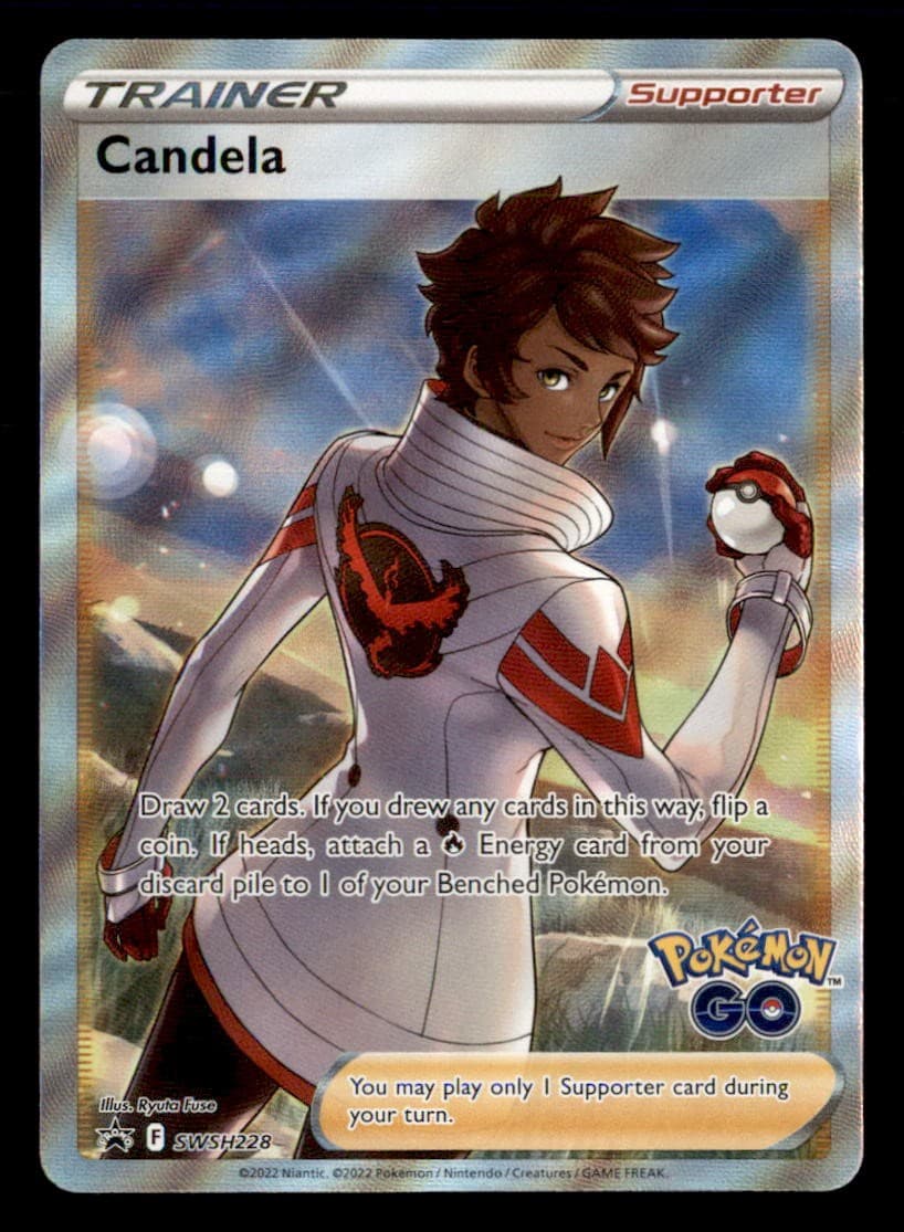 Candela SWSH228 Holo Promo Sword & Shield Promo Pokemon Near Mint