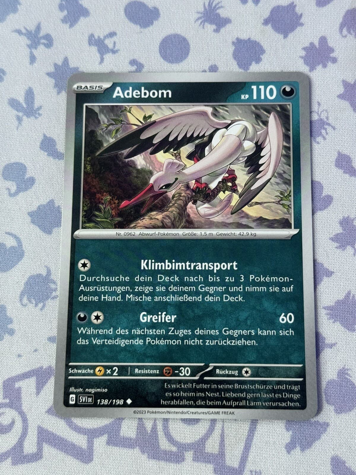 Pokémon - Adebom - Karmesin & Purpur - 138/198