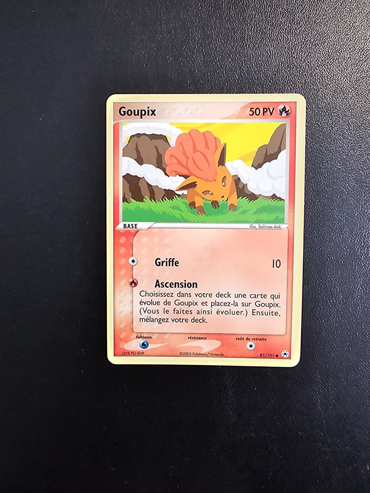 Carte Pokemon Goupix 81/101 Ex Legendes Oubliées FR 