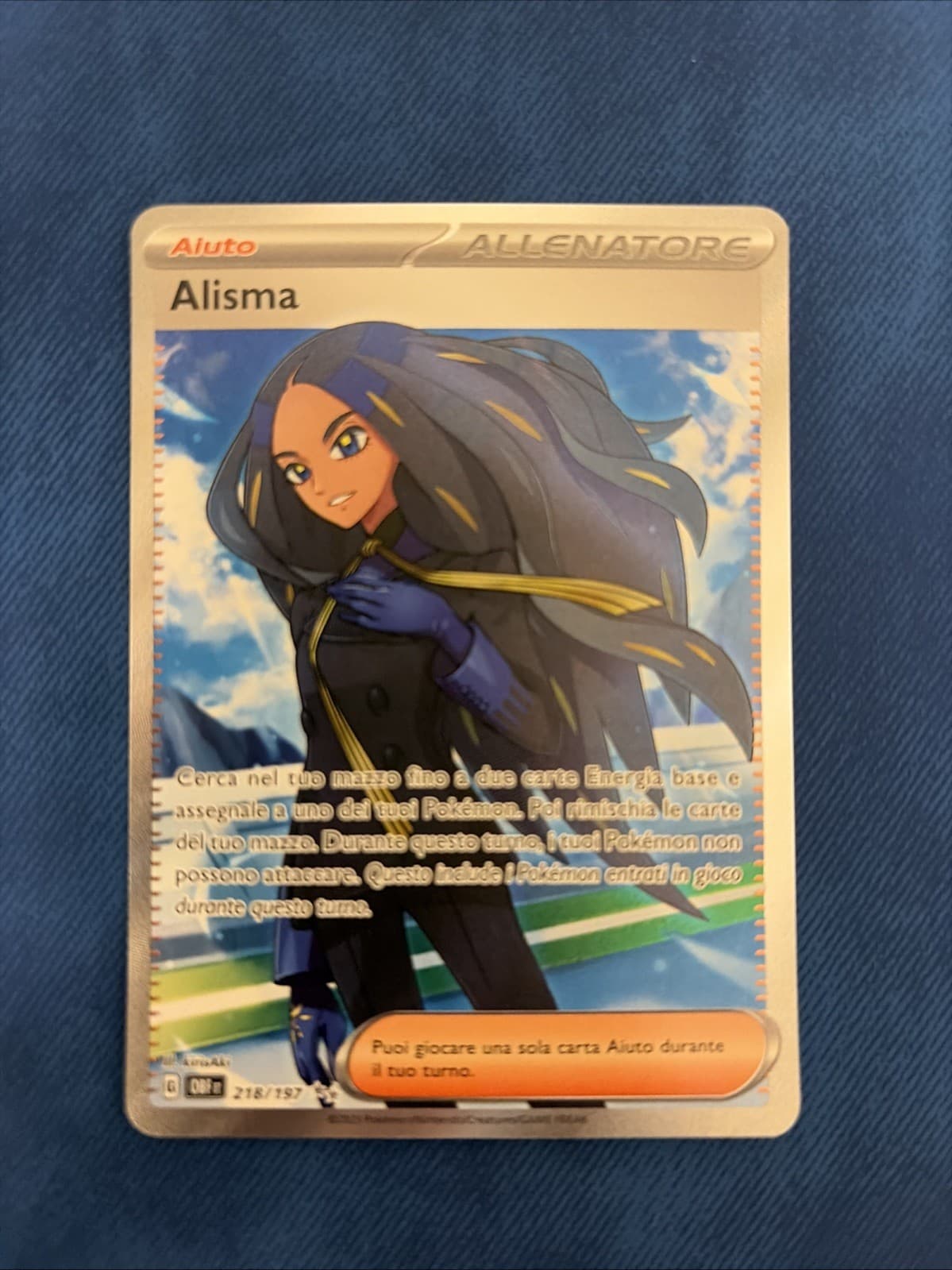 Alisma 218/197 - Pokemon - Ossidiana Infuocata - ITA - Near Mint