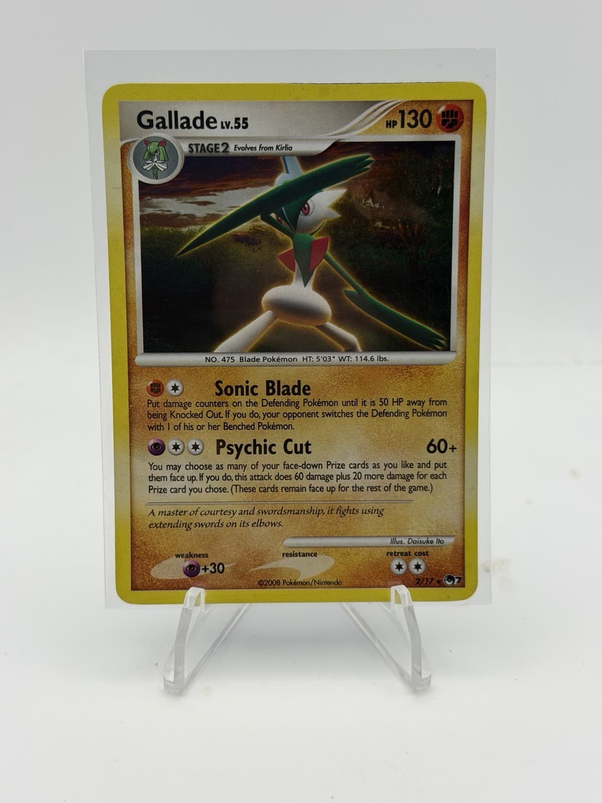Gallade 002/017 POP Series 7 Holo