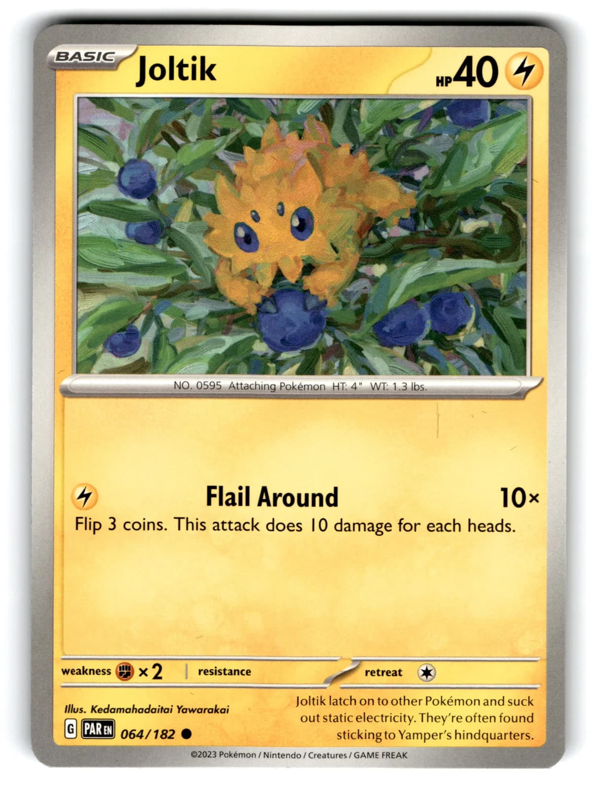 2023 Pokemon Joltik #64/182