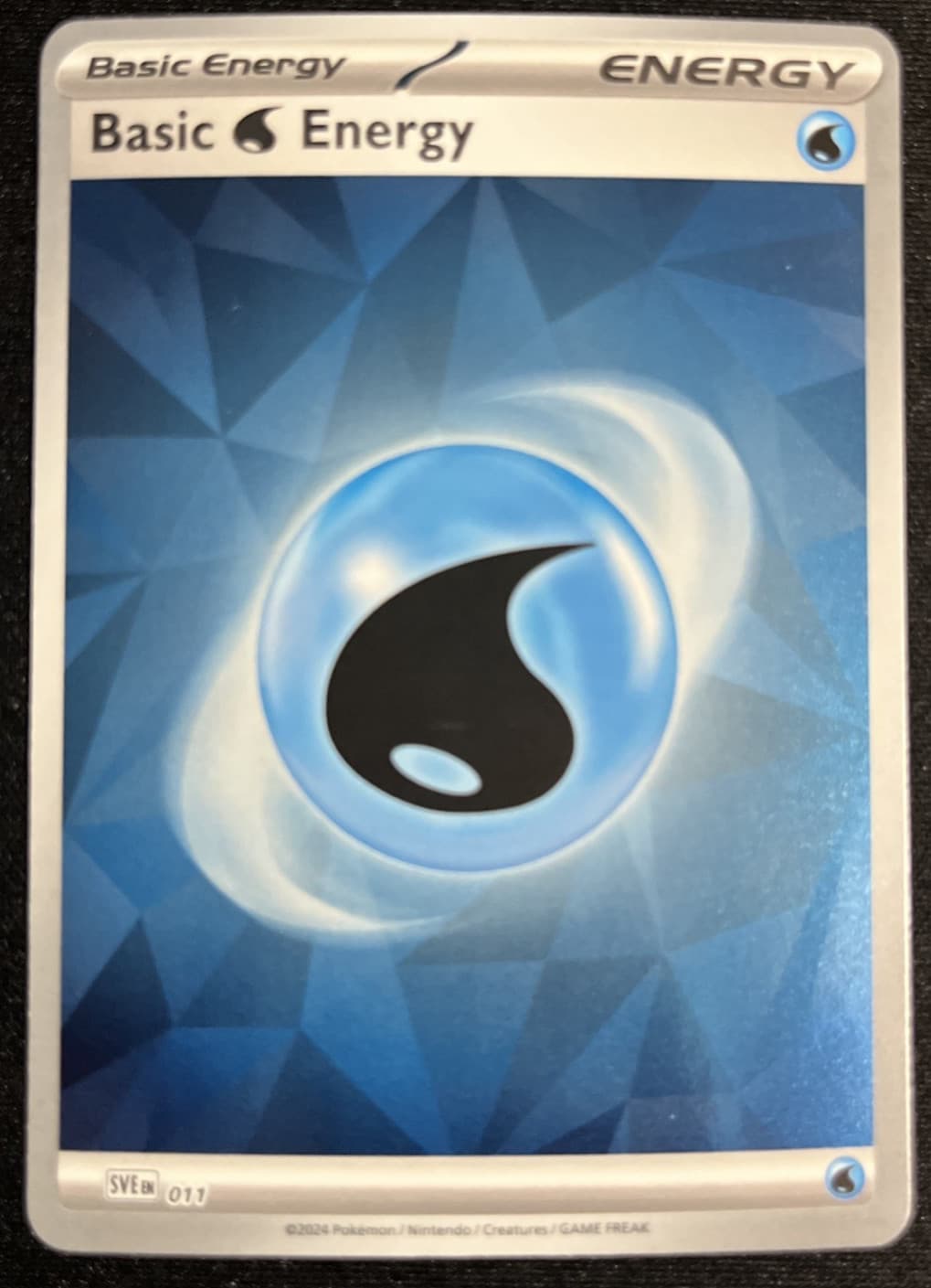 Basic Water Energy #11 Scarlet & Violet Energies Pokemon TCG