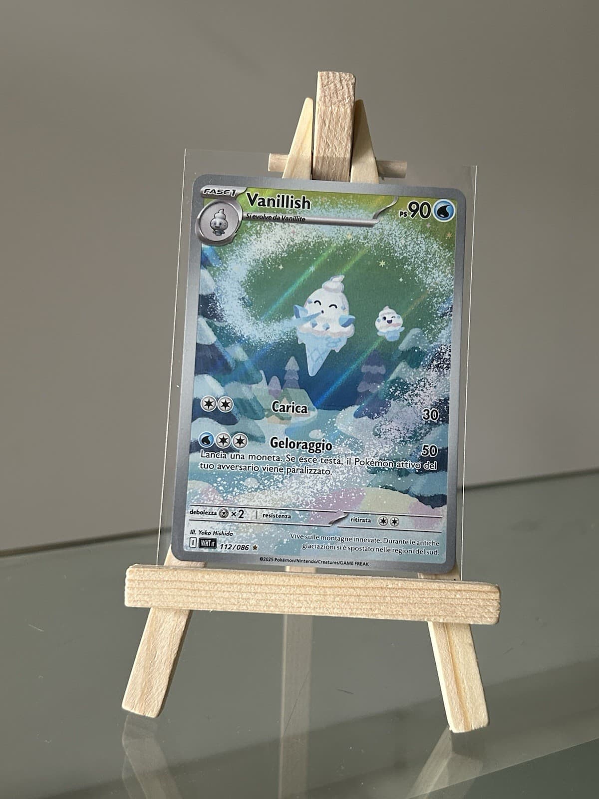 VANILLISH 112/086 - WHT Pokemon Fuoco Bianco - ITALIANO - NEAR MINT