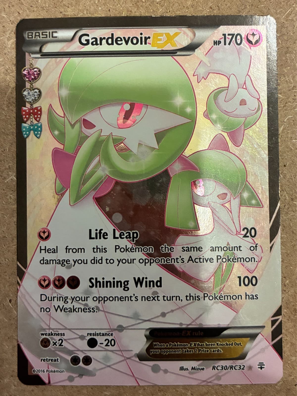 Gardevoir EX #RC30 Pokemon Generations