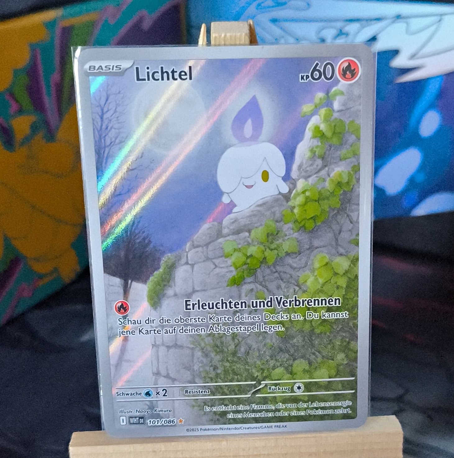 Pokémon TCG Lichtel 101/086 Illustration Rare