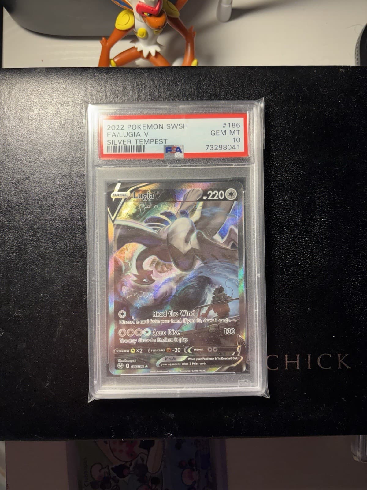 Pokemon TCG PSA 10 2022 Lugia V (Alt Art) 186/195 - Silver Tempest Gem Mint