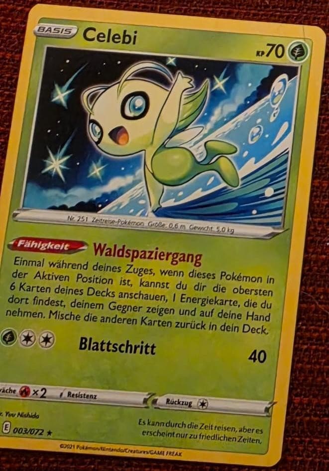 Pokémon Celebi Glänzendes Schicksal #3 🇩🇪