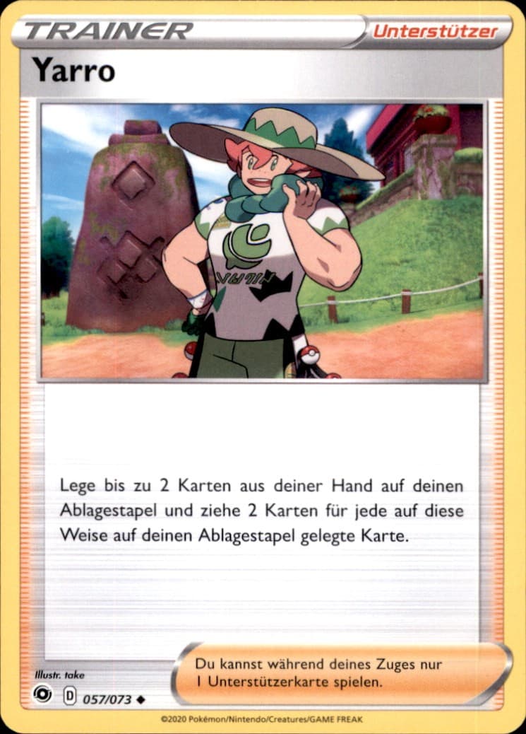 Pokemon 57/73 - Yarro - Weg des Champs