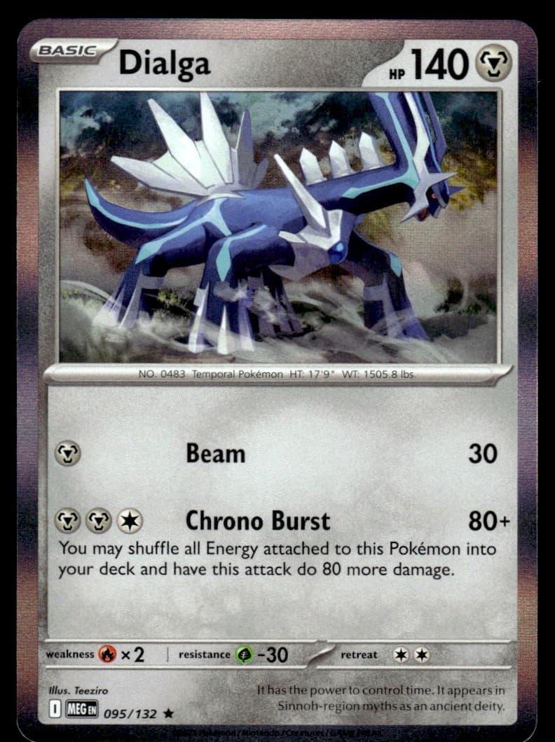 2025 Mega Evolution Series - Mega Evolution Dialga Rare/Holo #95