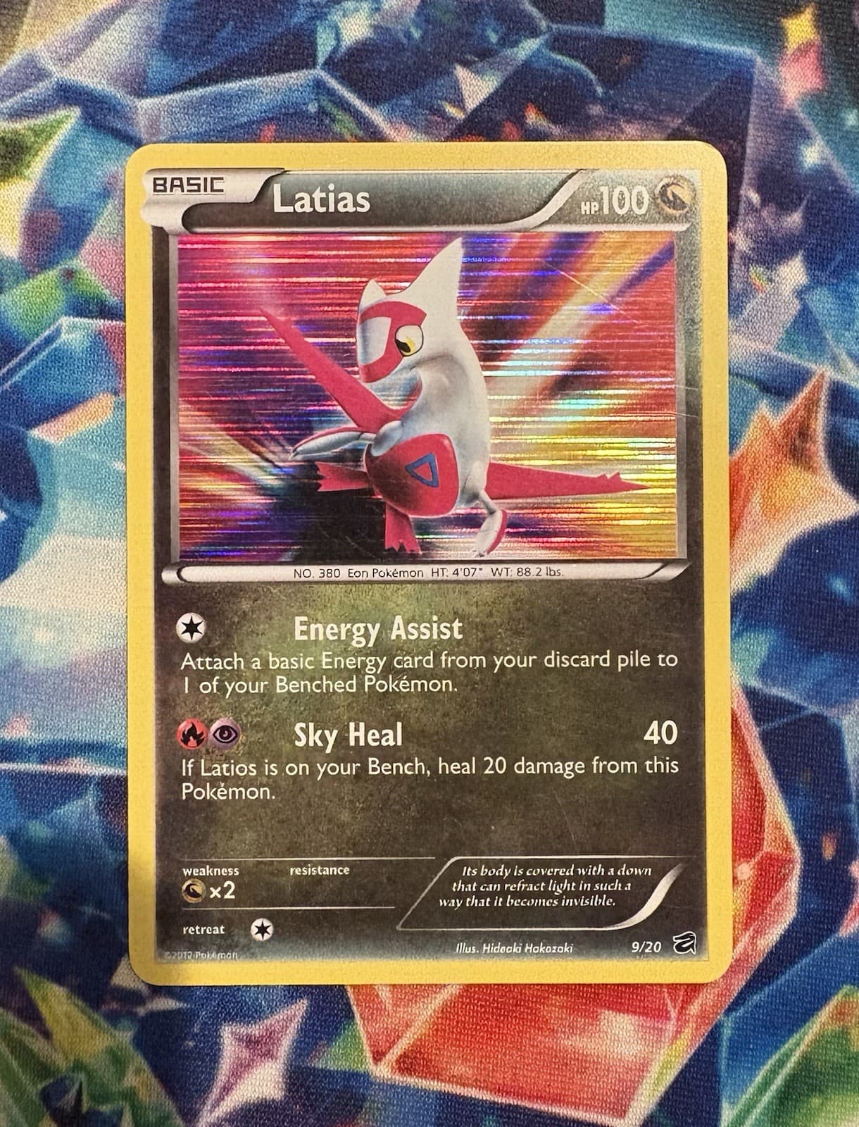 Pokemon TCG Latias Dragon Vault #9