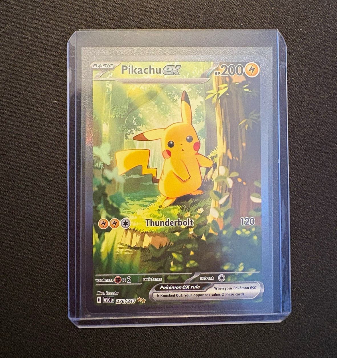 Pikachu ex - 276/217 Ascended Heroes