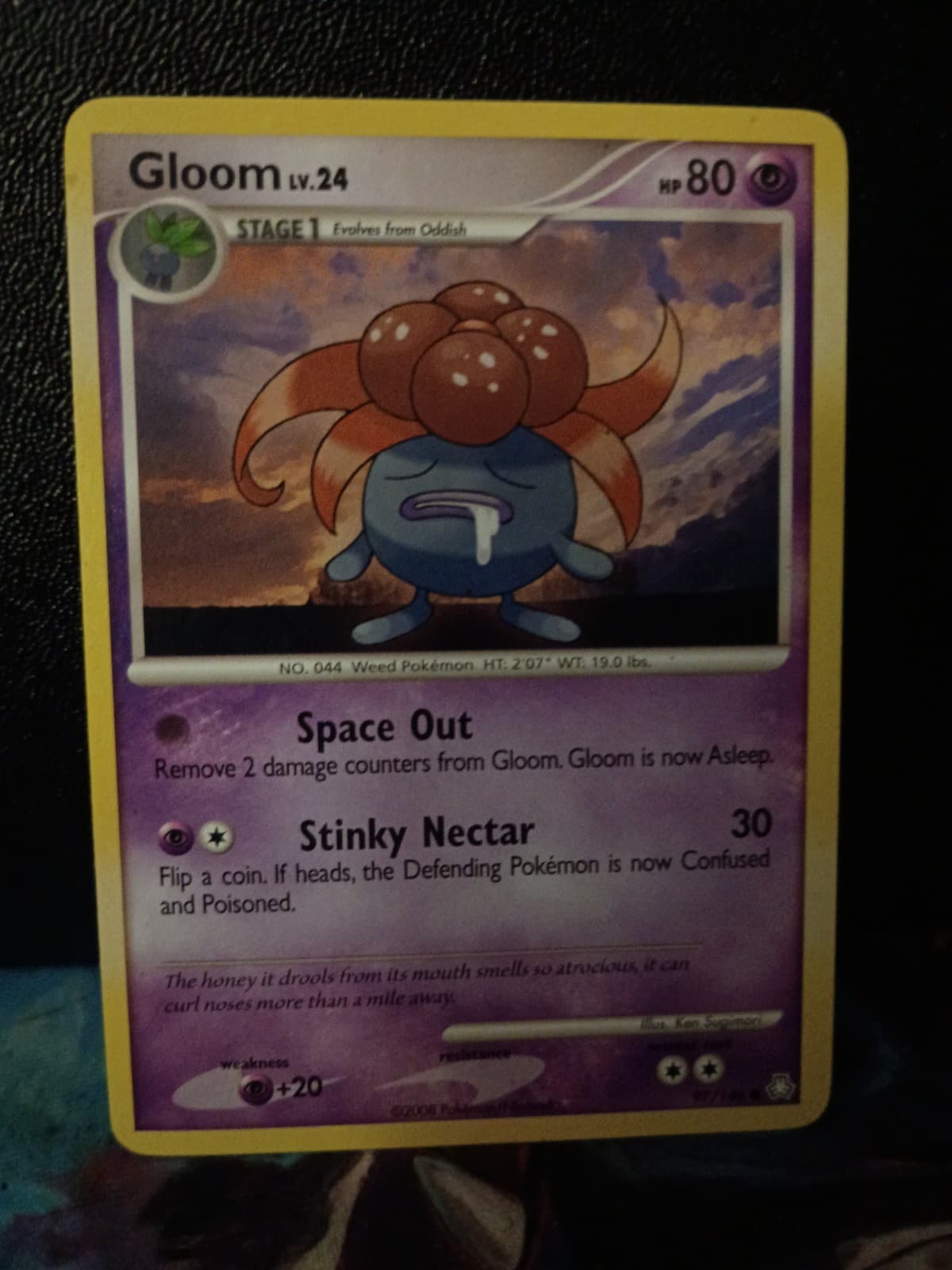 Gloom 97/146 Common Legends Awakened Pokemon Lightly Played