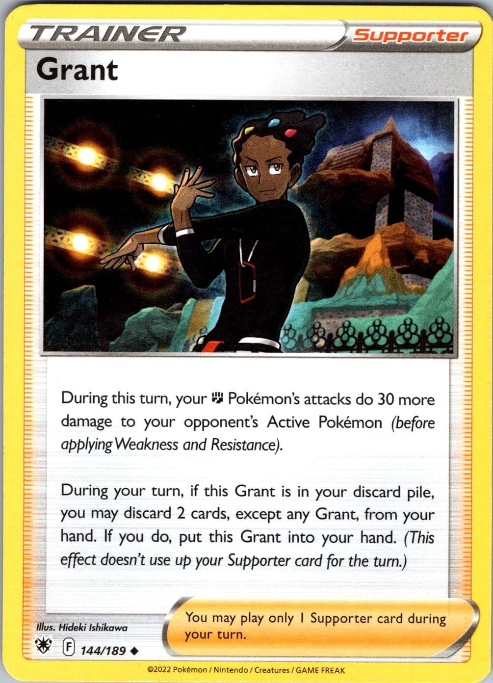 Grant SWSH10: Astral Radiance 144/189 Pokemon TCG LP
