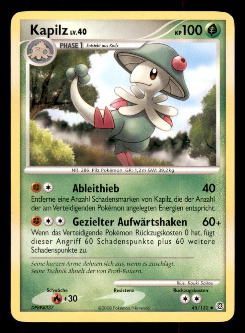 Pokemon Kapilz 45/132 Rätselhafte Wunder Deutsch