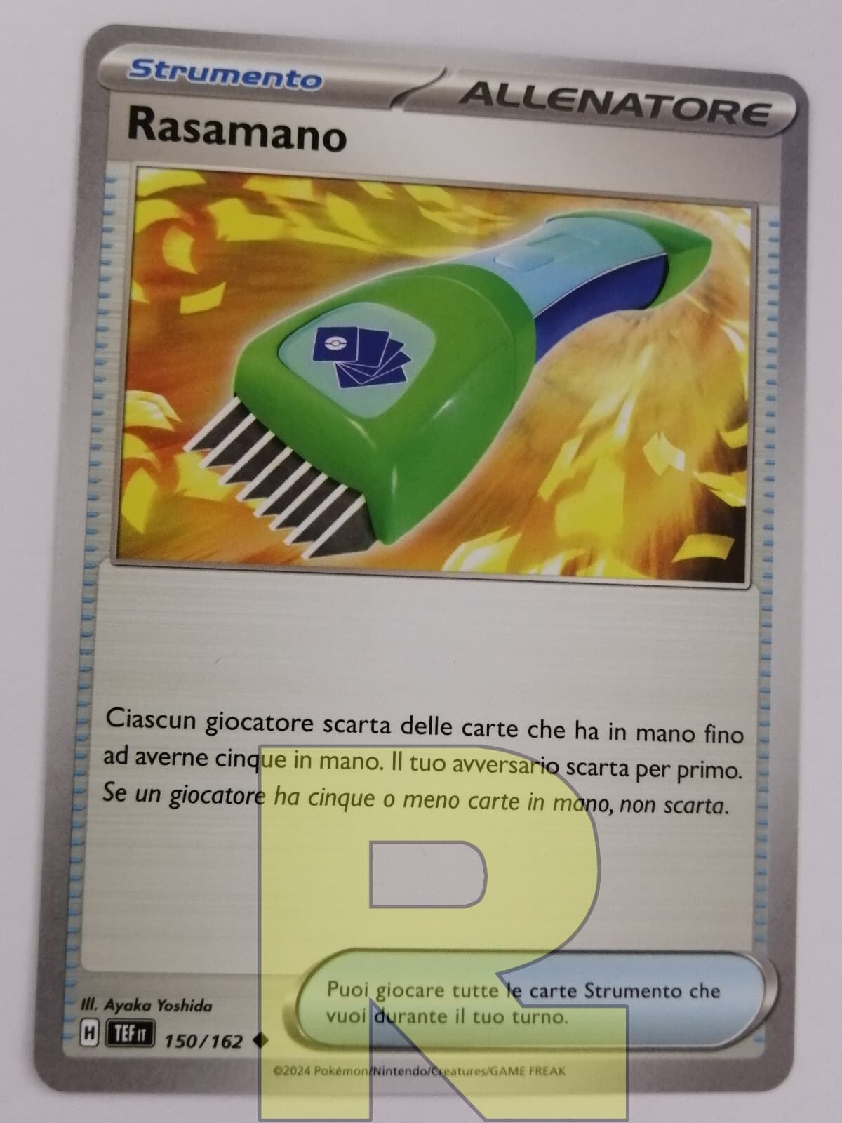 Rasamano / Hand Trimmer ® Cronoforze 150/162 ® Non Comune ® Italiano