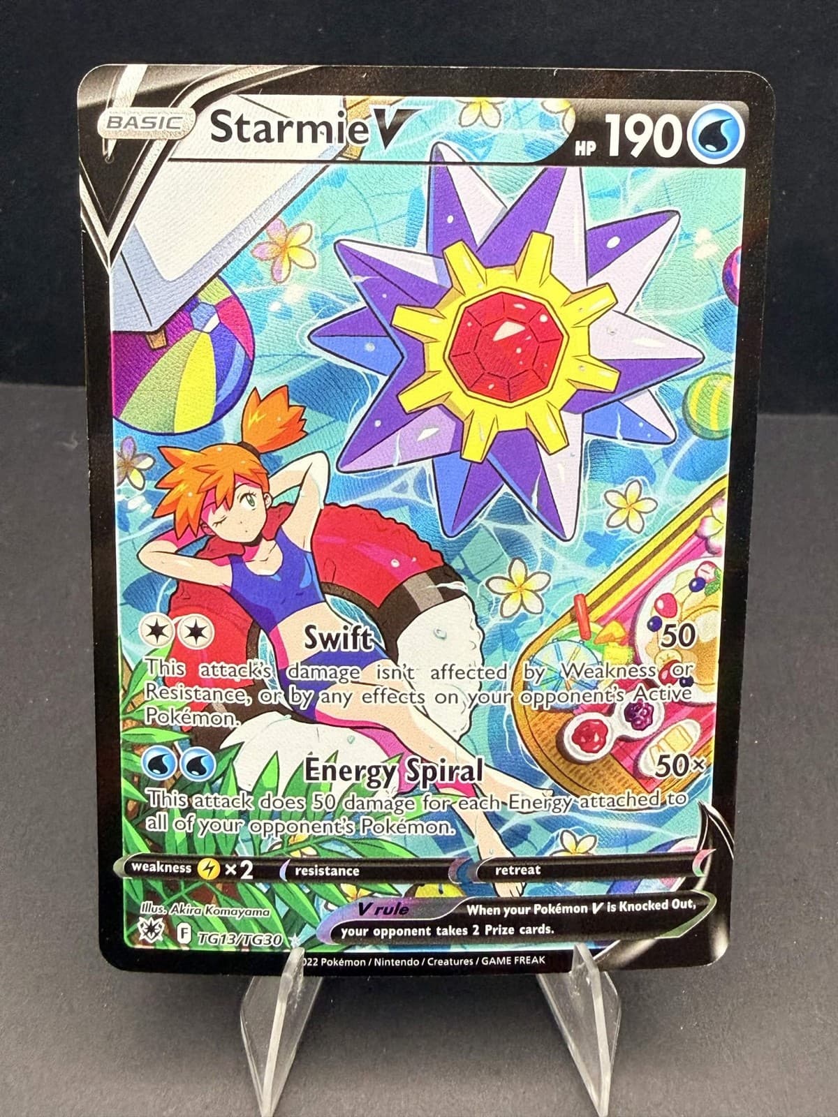 Starmie V TG13/TG30 Astral Radiance Trainer Gallery UR Holofoil Pokemon TCG NM