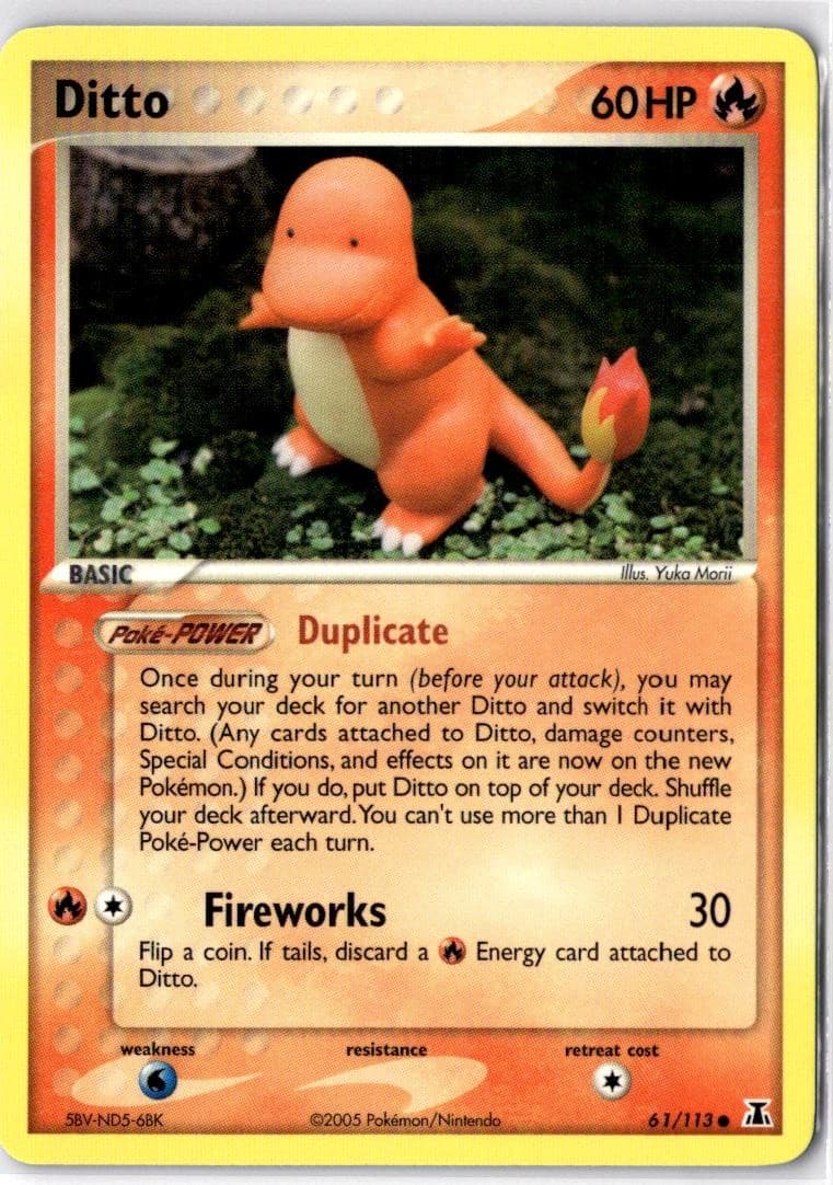 Ditto 61/113 C Delta Species Pokemon