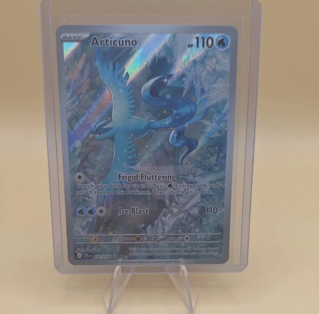 Pokémon Journey Together Articuno 161/159 Illustration Rare