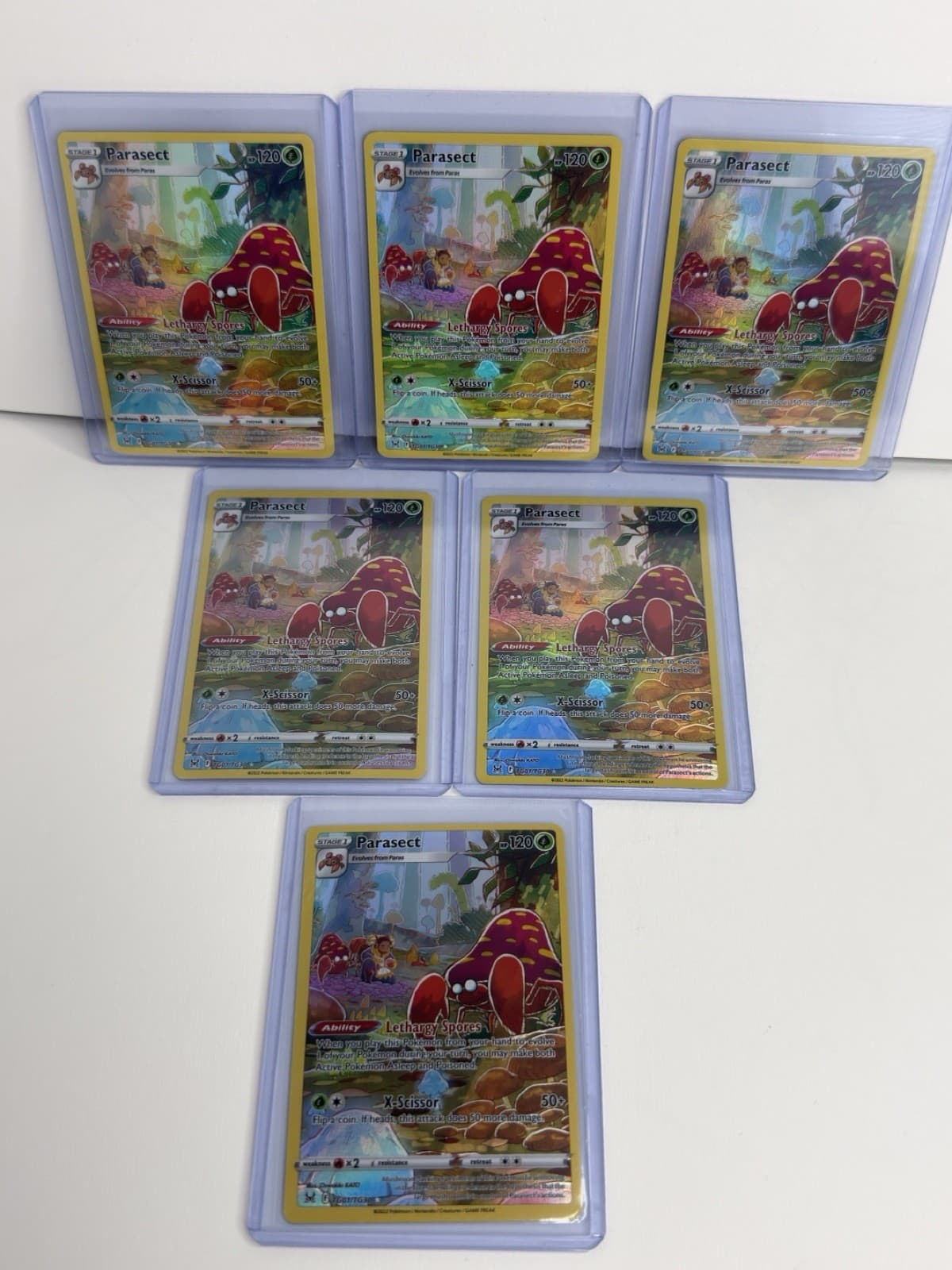 Parasect TG01/TG30 Swsh11: Lost Origin Trainer Gallery Holo