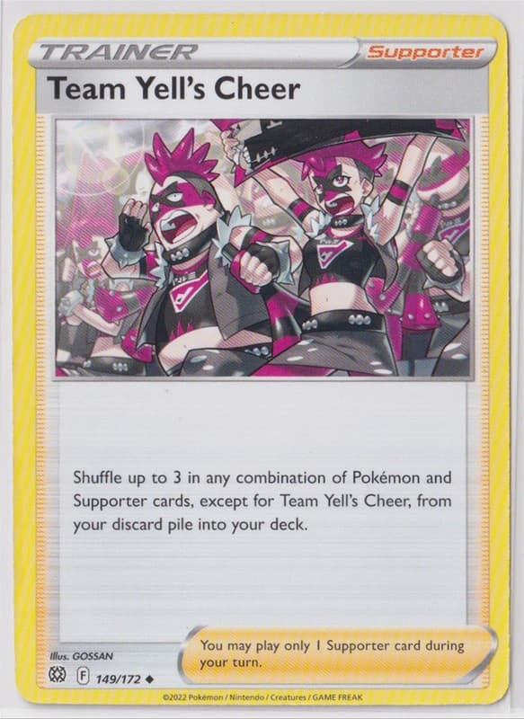 Pokemon SWSH - Brilliant Stars 149/172 Team Yell's Cheer