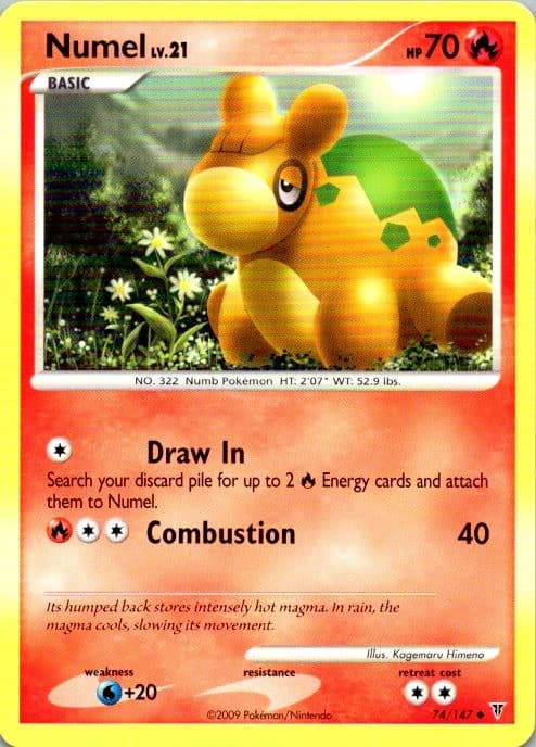 Pokemon TCG Numel Supreme Victors 74/147