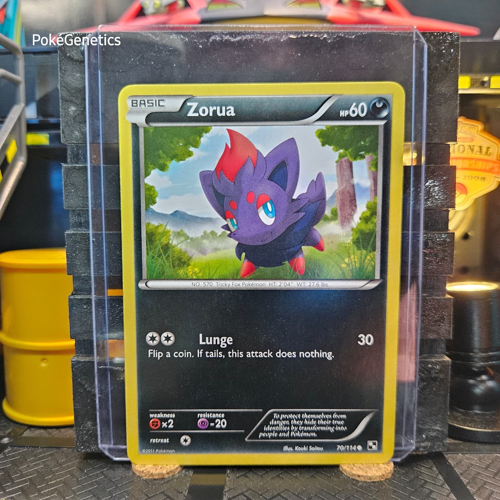 Zorua Black & White Pokémon TCG 70/114 Common