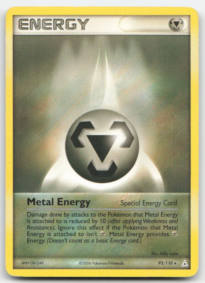 Metal Energy (Special) 95/110 EX Holon Phantoms Pokemon TCG DM
