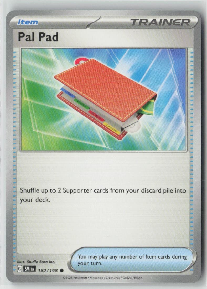 Scarlet & Violet Pal Pad 182/198 NM