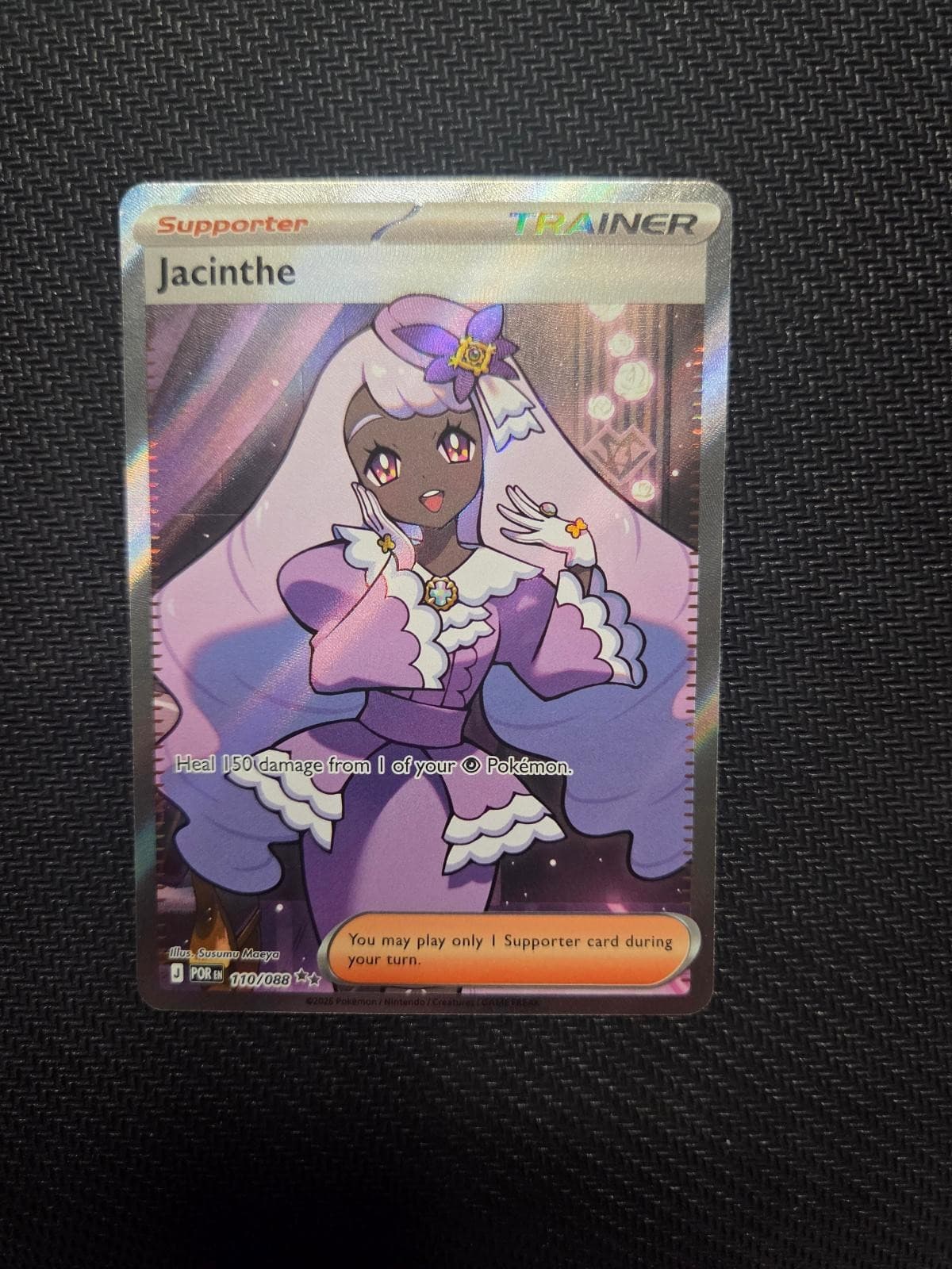 Jacinthe 110/088 Ultra Rare Perfect Order Pokemon Holo NM/M