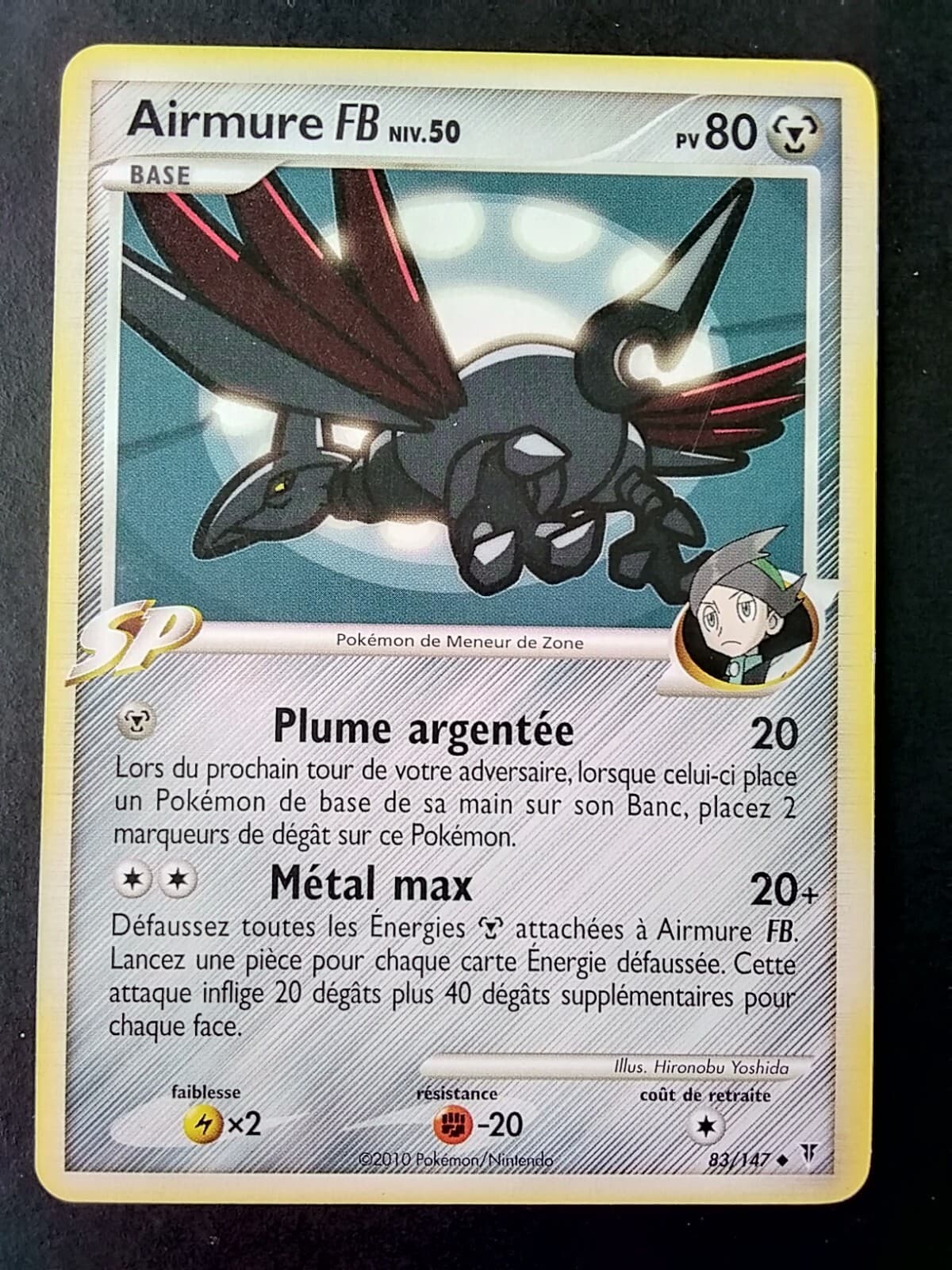Airmure FB Platine Vainqueurs Suprêmes - 83/147 -Carte FR excellent état
