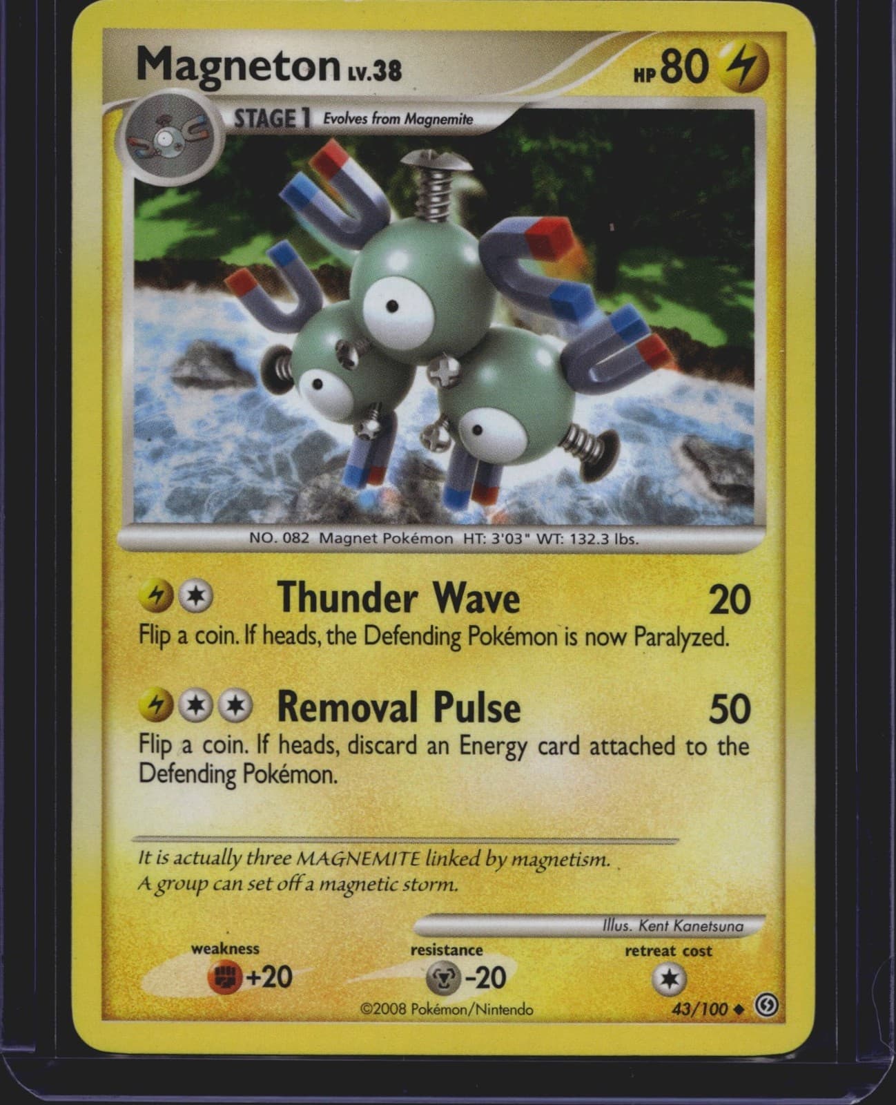 Pokémon TCG Stormfront Magneton 43/100 NM