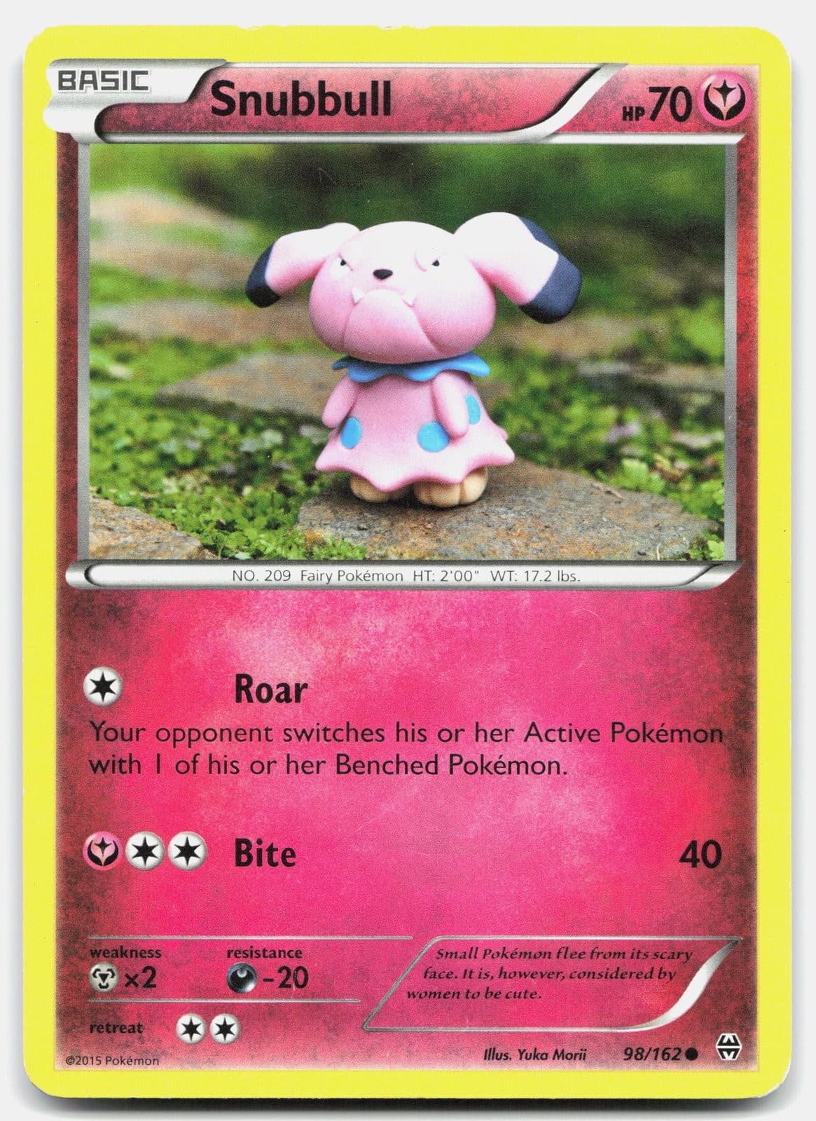 Pokemon Snubbull 98/162 BREAKthrough MP [CHNX6P]