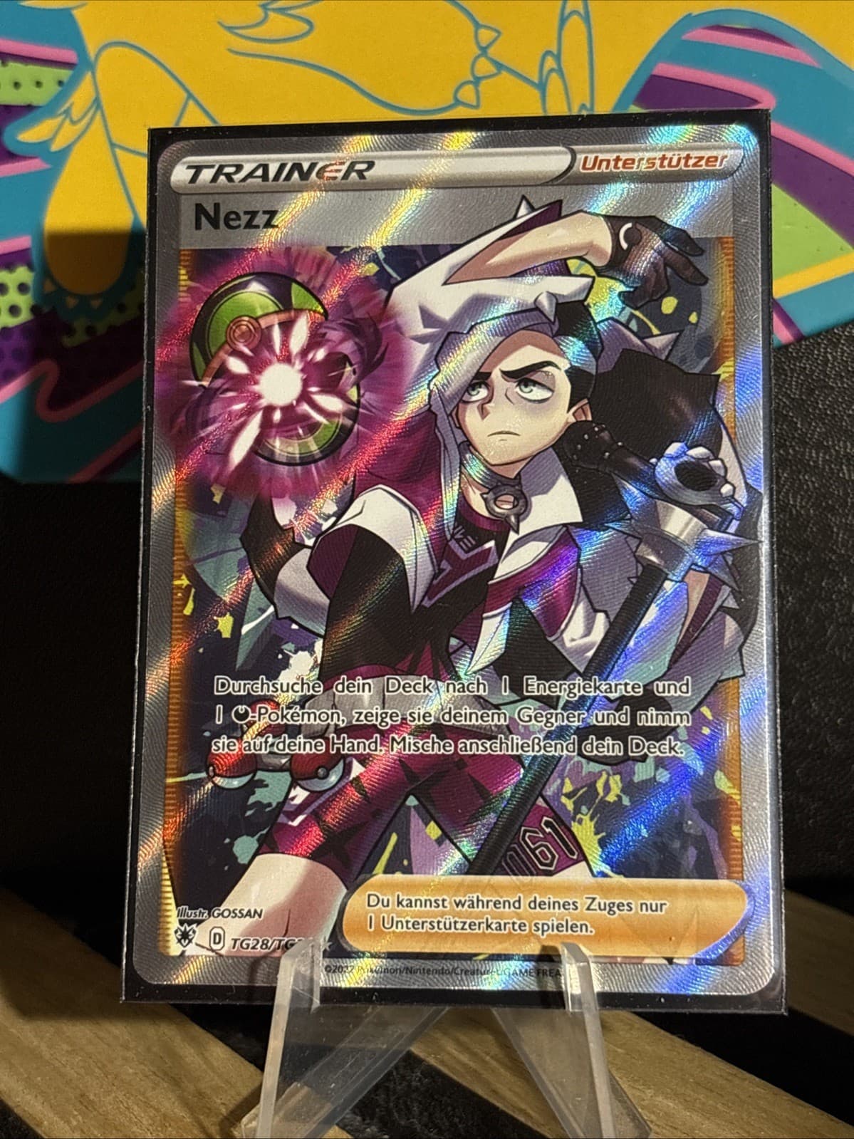 Pokémon Karte Nezz TG28/TG30 Astralglanz Deutsch Near Mint