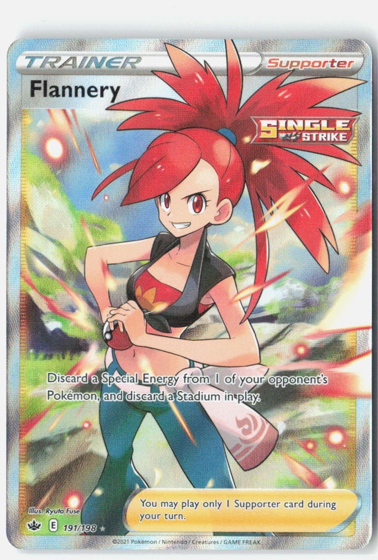 Flannery (Full Art) SWSH06: Chilling Reign [SWSH06 - 191/198]