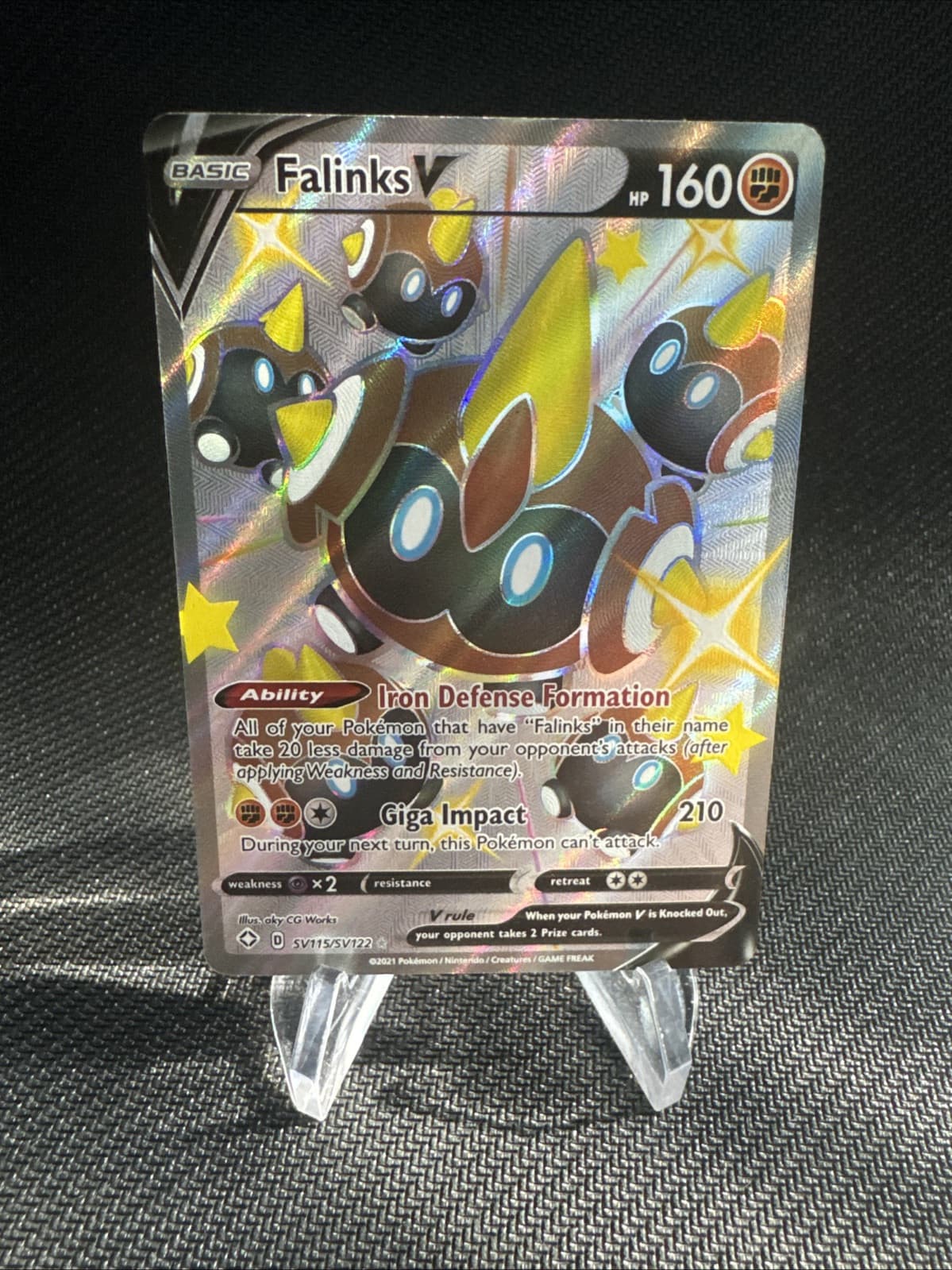 Falinks V SV115/SV122 Shining Fates: Shiny Vault Holo