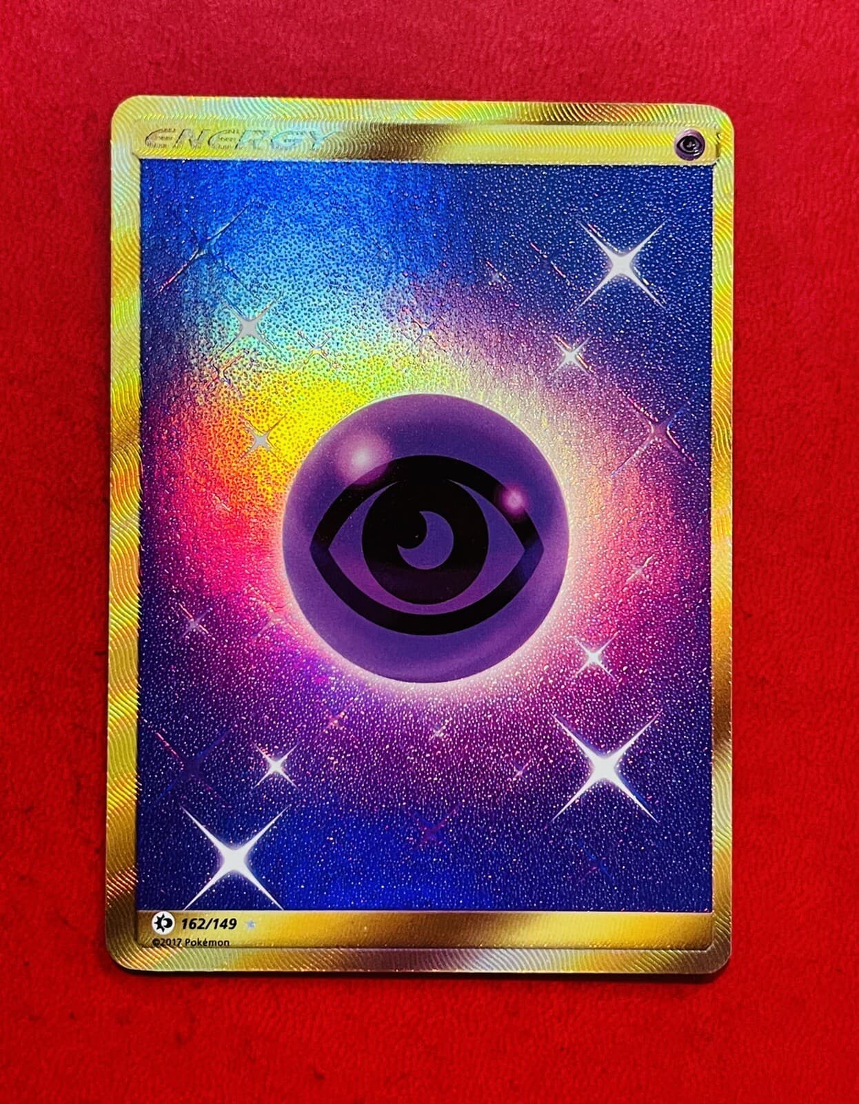 Lotto Carte Pokémon Energia Psico Sole e Luna 162/149 Full Art ITA