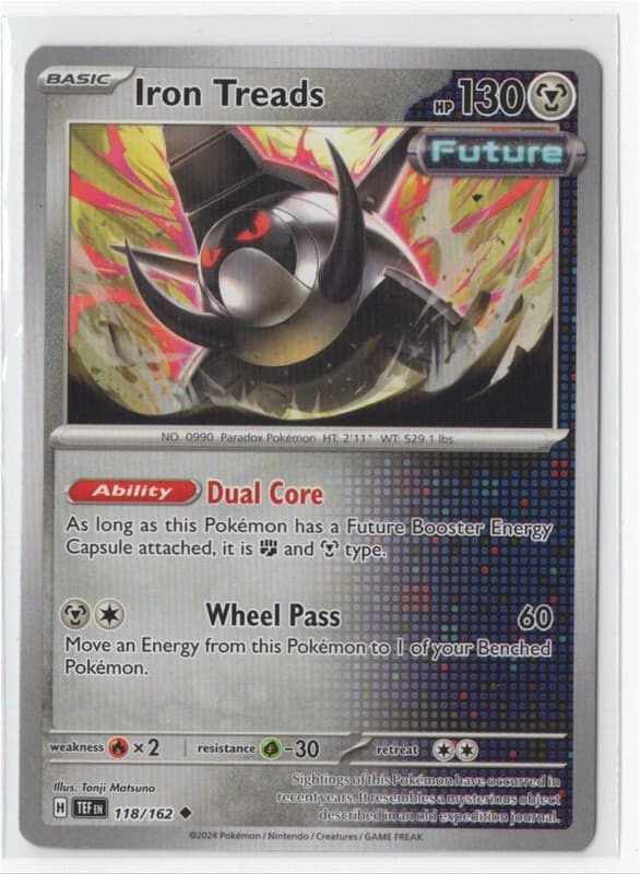 Pokemon Temporal Forces - 118/162 Iron Treads