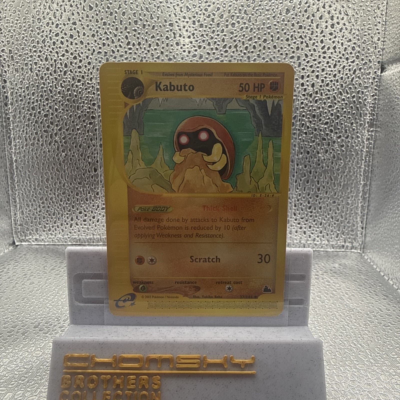 Pokémon Kabuto 37/144 Skyridge 50 HP Uncommon Regular English TCG NM (a)