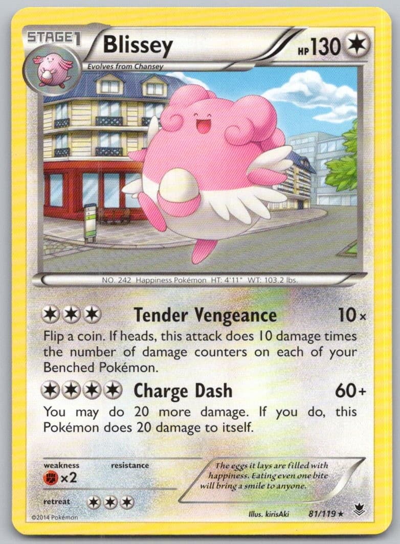 Blissey 81/119 LP Phantom Forces PHF
