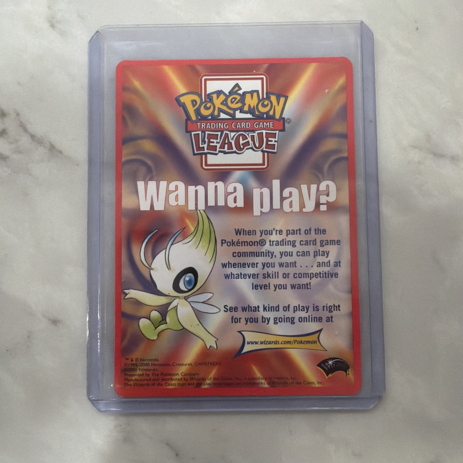 RARE Pokemon Center NY 40 41 Lucky Stadium Black Star Promo Insert ONLY
